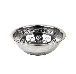 Bol de service polyvalent en acier inoxydable essentiel pour la cuisine, parfait pour mélanger et servir un usage domestique quotidien polyvalent - Product Image 6