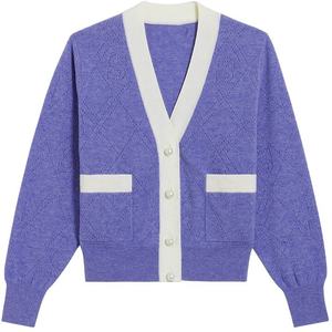 Suéteres de Moda Personalizados al por Mayor OEM, Prendas de Punto de Manga Larga con Cuello Alto, Mezcla de Lana Antiencogimiento y Transpirable para Invierno - Product Image 2