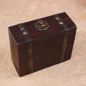 กล่องไม้สำหรับจัดระเบียบของขวัญที่ทำด้วยมือทันสมัยขัดเงาสำหรับตกแต่งคริสต์มาสสำหรับการจัดเก็บเครื่องประดับและเครื่องสำอาง - Product Image 4