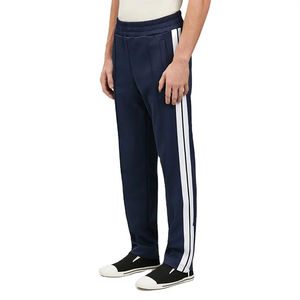 Trajes para correr ajustados informales de 2 piezas con etiqueta privada personalizada para hombre, chándales con logotipo personalizado con estampado de otoño - Product Image 6