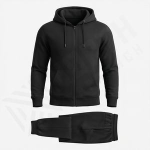 OEM Vente en gros Tendances Streetwear sur mesure Survêtements amples respirants à séchage rapide pour hommes Ensemble deux pièces Vêtements de sport Gym Jogging - Product Image 1