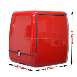 Boîte de livraison de nourriture pour scooter <span class=keywords><strong>moto</strong></span> Benma 67*64*74cm en fibre de verre, boîte thermique pour <span class=keywords><strong>moto</strong></span> 254L pour la livraison - Product Image 2