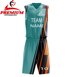 ชุดบาสเก็ตบอลเสื้อบาสเก็ตบอลพิมพ์ซับลิเมตชุดเครื่องแบบทีมออกแบบได้ตามต้องการ - Product Image 3