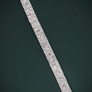 IGI Certified CVD HPHT Lab Creado Diamond Tennis Bracelet 10K 14K 18K Oro sólido para Mujeres Hombres 2mm 3mm 4mm Pulsera de tenis - Product Image 2