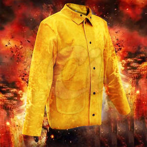 Veste de soudeur sur mesure en cuir de vachette avec col montant, service OEM de haute qualité – Meilleure vente de la saison printemps - Product Image 4