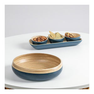 Bol en bambou filé naturel artisanal du Vietnam-TS2016 - Product Image 1