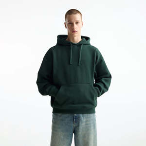 Sweat-shirt à capuche oversize tendance pour hommes et femmes, logo personnalisé, polaire doux, lourd, streetwear, mode, vente en gros - Product Image 1