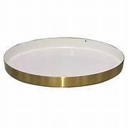 Bandeja de Servicio Minimalista de Metal, Diseño Limpio para Arreglos de Comedor Sencillos - Product Image 6