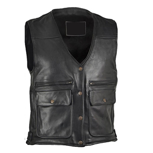 Chaleco de Cuero de Invierno para Hombre de Diseño Personalizado de Alta Calidad - Ecológico e Impermeable, Disponible al por Mayor - Product Image 3