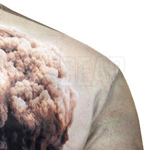 T-shirt pour homme imprimé par sublimation avec matériau léger, style à manches courtes, parfait pour les journées d'été décontractées - Product Image 4