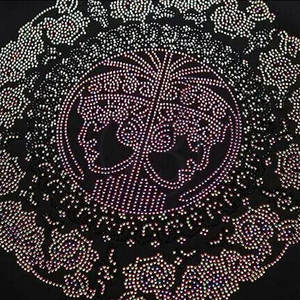 Camiseta de algodón 100% de calidad premium para hombre, cómoda y transpirable con decoración de diamantes de imitación a un precio razonable - Product Image 3