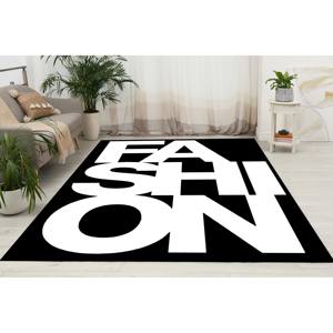 Tapis imprimé : Lavable en machine, moderne, décoratif, tendance, cadeau, chemin de table, petit, grand, noir et blanc, tapis doux non tissé - Product Image 2