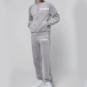 Wholesale Custom Men's Zipper Hoodie Sweatshirt Joggers Tracksuits for Men Sweat Suit Winter Men's Track Suits - Product Image 6