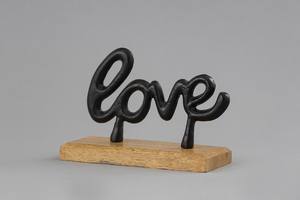 Personalización con ilustraciones de Metal de madera Esculturas de Gove con decoraciones de Color negro Artículo para mesa de dormitorio Sala de estar - Product Image 2