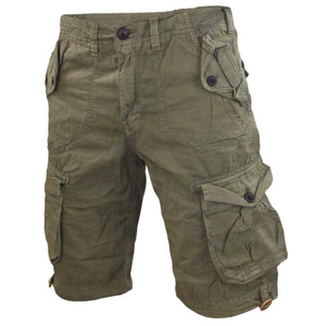 Pantalones cortos de golf de poliéster 100% de alta calidad, pantalones cortos de entrenamiento de secado rápido para hombres, tela de rizo de entrenamiento de playa cómoda - Product Image 3