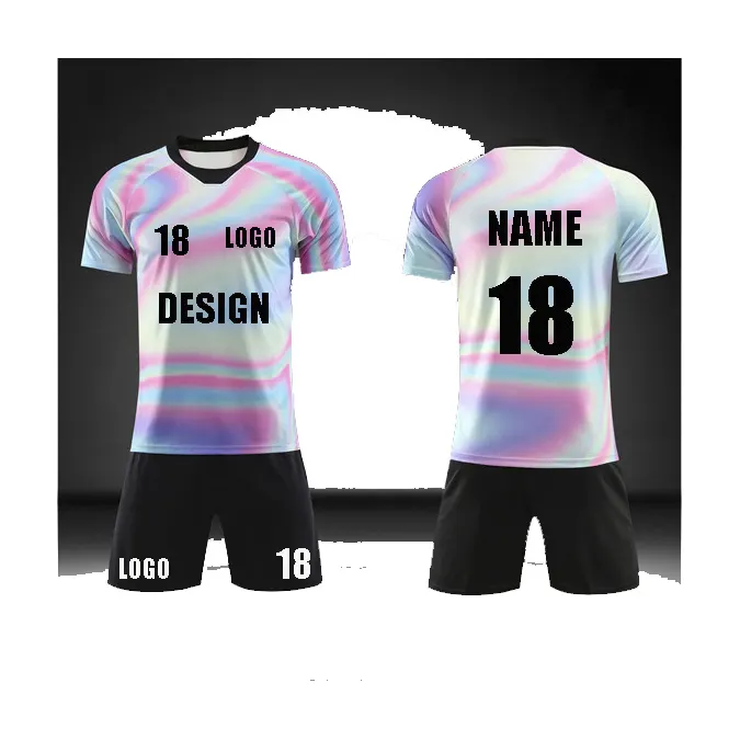 2022 divise da calcio per bambini maglie da calcio per ragazzi e ragazze maglie da calcio personalizzate per bambini Set abbigliamento sportivo t-shirt tuta sportiva nuovo stile