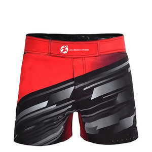 Short MMA avec logo personnalisé pour combat vente en gros pour hommes Short MMA en matériau spandex/polyester de meilleure qualité - Product Image 1