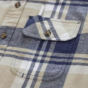 เสื้อเชิ้ตผู้ชาย ทรงพอดีตัว เนื้อผ้านุ่ม สวมใส่สบาย เหมาะสำหรับใส่ทำงานและใส่ลำลองตลอดวัน - Product Image 4