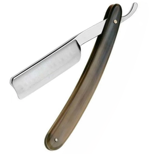 Maquinilla de afeitar recta de peluquero de salón profesional, etiqueta personalizada, hoja desechable de acero inoxidable, afeitado facial, nuevas tendencias - Product Image 3