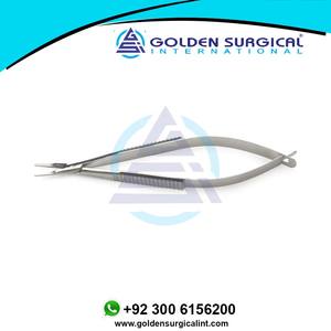 Portaagujas de resorte Micro Castroviejo | Instrumentos vasculares | Instrumentos quirúrgicos de cirugía ocular oftálmica - Product Image 5