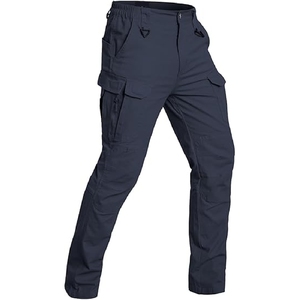 Nouveau pantalon de travail confortable 2025 avec tissu en coton et plusieurs poches - Product Image 1