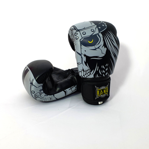 Gants de boxe en cuir PU personnalisés professionnels de qualité supérieure évacuant l'humidité réglable pour la fermeture pour les arts martiaux Muay Thai - Product Image 3