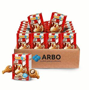 Tabby Crunch Chocolate Chicken Style 50g Piece With Crispy Texture Delicious Sweet Snack High Quality <b>Confectionery</b> - Product Image 2