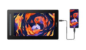 Artist 16 2nd Generation <b>Graphics</b> <b>Screen</b> <b>Tablet</b> Black <b>with</b> 8192 Pressure Levels and 5080LPI Resolution - Product Image 5