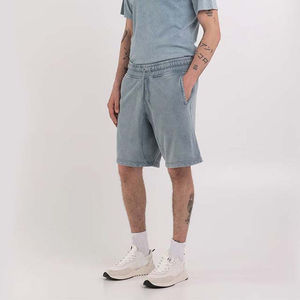 กางเกงขาสั้นผ้าฝ้ายสำหรับผู้ชายกางเกงวิ่งแบบมีเชือกรูดสำหรับฤดูร้อนชุดแนวสตรีทแบบวินเทจ - Product Image 3