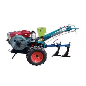 Mejor nuevo modelo EPA Motor Agricultura Caminar a mano 2 ruedas Mini Tractor Remolque con bomba para uso en zanjadora - Product Image 1