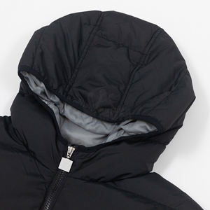 2025 veste d'hiver personnalisée pour hommes col montant imperméable avec fermeture à glissière en toile matelassée à bulles pour l'extérieur - Product Image 5