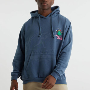 Sudaderas con capucha de impresión MOQ bajo de lana sólida informal de invierno de último estilo precio al por mayor personalizado - Product Image 1