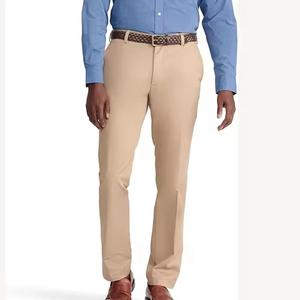 Pantalones de Vestir Casuales Rectos para Hombre, Diseño Moderno, Hechos a Medida, OEM, Ligeros, de Gran Calidad, con Logotipo, Talla y Color Personalizables - Product Image 3