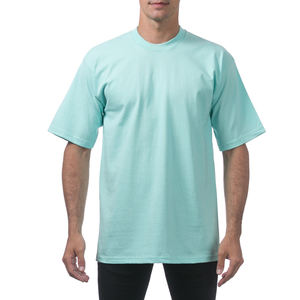T-shirt à manches courtes et à épaules tombantes pour homme, vêtement surdimensionné en tissu doux, 100% coton - Product Image 5