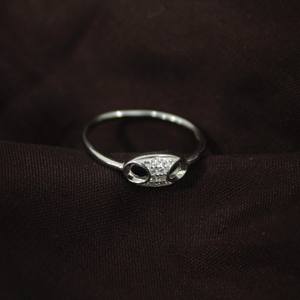 Anillo de plata esterlina ligero de alto pulido Joyería de plata 925 simple y elegante para mujeres Disponible a granel - Product Image 3