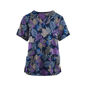 Chemise de travail médicale personnalisable (couleur et design) à faible MOQ – Nouveau modèle très vendu de blouses médicales unies - Product Image 1