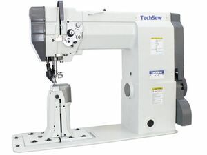 ผู้จัดจำหน่ายที่ได้รับการรับรองของจักรเย็บผ้าอุตสาหกรรม Tech-sew 830 R แบบแท่นพร้อมระบบป้อนผ้าด้วยลูกกลิ้ง โต๊ะ และมอเตอร์ - Product Image 3