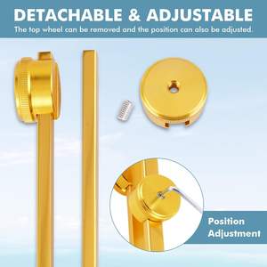 Ensemble de diapasons Chakra à usage professionnel 7 chakras et 1 diapasons à usage âme pour la thérapie de méditation de guérison de l'ADN Yoga - Product Image 4