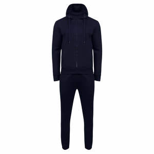 ชุดวอร์มฮิปฮอปสีล้วนสำหรับผู้ชายสินค้าใหม่ขายดีเสื้อวอร์มสีล้วนแบบสวมหัวมีกระเป๋าแบบกำหนดเอง - Product Image 6