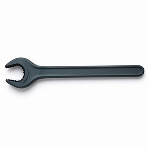 38 mm Open-End <b>Wrench</b> with Key White and Black 299 mm Length - Product Image 2