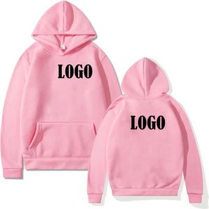 Sudadera con capucha Hombres Mujeres de doble cara Logo Imprimir Sudaderas Unisex Moda Hip Hop Streetwear Sudaderas con capucha para hombres - Product Image 1
