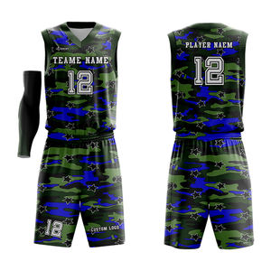 Diseño de Logotipo para Ropa de Baloncesto, Uniforme de Baloncesto Sublimado, Número del Equipo del Club Cosido, Conjunto de Baloncesto - Product Image 2