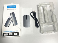 Hard Drive Eksternal SSD M.2 Handisen Baru 2TB Tipe-C Portabel untuk Laptop