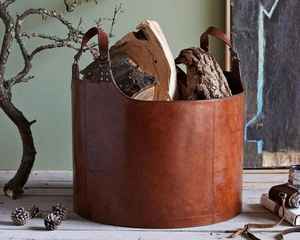 Porta Revistas de Cuero de Buena Calidad para Escritorio, Porta Revistas de Oficina en Casa con Asa, Cesta de Regalo, Precio al por Mayor - Product Image 6