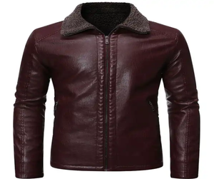 Chaqueta deportiva de cuero de talla grande personalizada de alta calidad para hombre, transpirable e impermeable para motocicleta, ropa de carreras de automóviles diseñada - Product Image 1