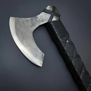 Hache à fendre à dos plat en acier forgé de précision, outil de travail du bois professionnel artisanal, haute durabilité - Product Image 4