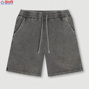 Customized Acid Wash <b>Shorts</b> For <b>Men</b> Fitness Workout Sports <b>Running</b> With Custom Size Quick Dry Breathable Acid Wash <b>Shorts</b> Man - Product Image 5