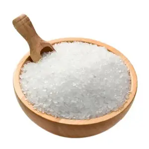 سكر محبب أبيض، سكر مكرر Icumsa 45 أبيض برازيلي للبيع بسعر الجملة من شركات إنتاج السكر البرازيلي icumsa 45