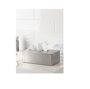 Porte-mouchoirs en acier inoxydable Vaisselle Dîner Porte-papier Porte-mouchoirs en métal pour Restaurant avec vente - Product Image 4