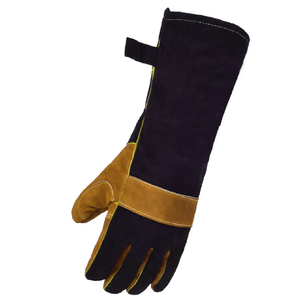 Nouveau 2025 Gants de soudage exigeants à bas prix | Meilleur fabricant Logo personnalisé Gants de soudage de bonne qualité - Product Image 3